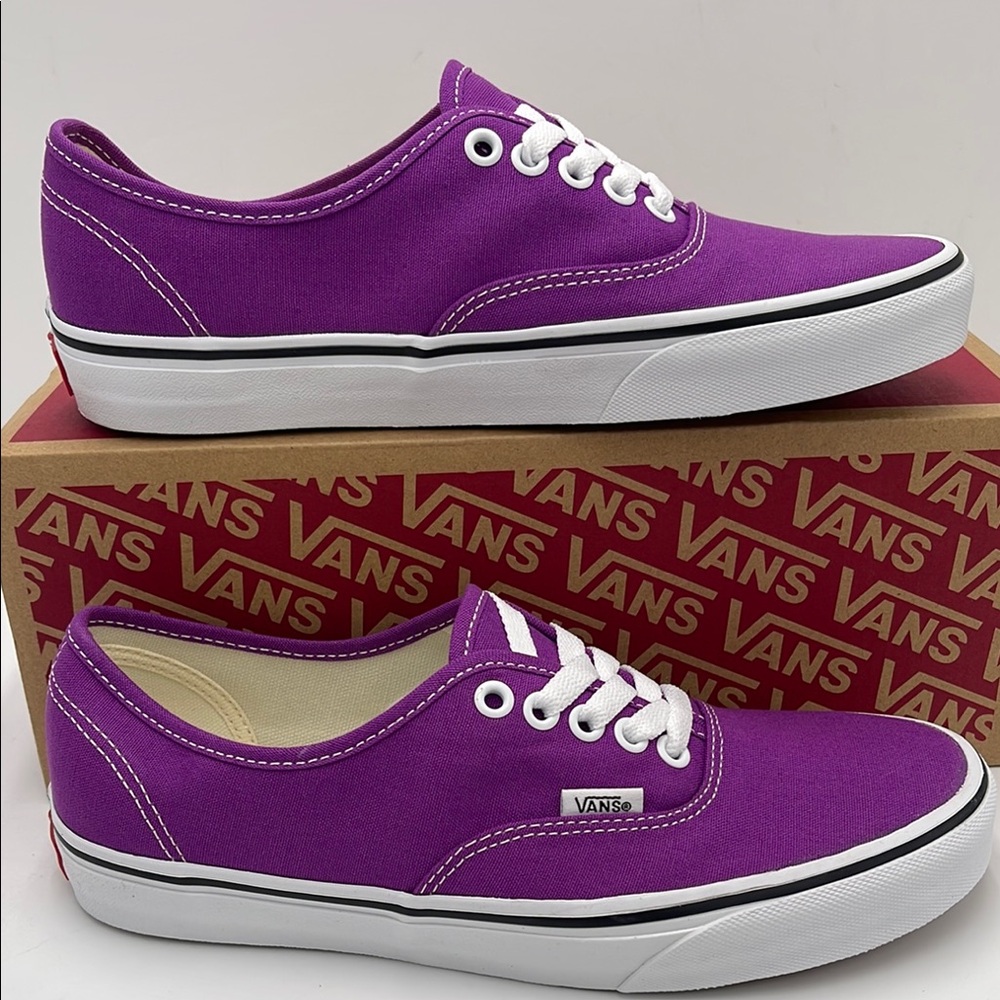 Vans Men’s Purple Canvas Sneakers Waffle Sole Authentic
Color Theory Willow herb - Picture 2 of 16